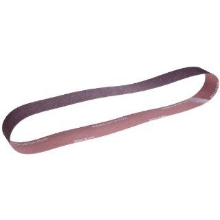 Norton Metalite R228 Benchstand Abrasive Belt, Cotton Backing, Aluminum Oxide, 2" Width, 60" Length, Grit 120 (Pack of 10) Sander Belts