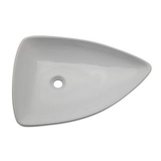 DECOLAV Classically Redefined Vessel Sink in White 1449 CWH