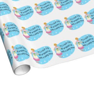 Funny Guilt Trip Snarky Saying Gift Wrap Paper