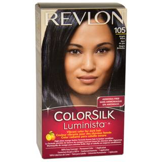 Revlon Colorsilk Luminista #105 Bright Black Hair Color Revlon Hair Color