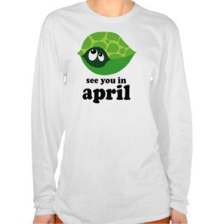 Funny April Due Date Maternity Tee Shirt