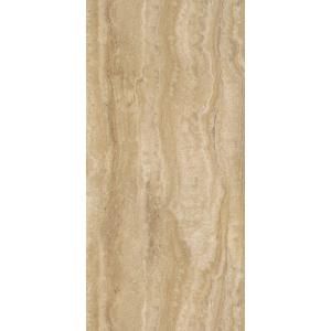 TrafficMASTER Allure 12 in. x 24 in. Ivory Travertine Vinyl Plank Flooring (24 sq. ft. / case) 42915