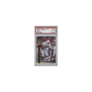 Tommy Vardell PSA GRADED 10 #/9,500 (Trading Card) 1992 Classic Four Sport Gold #100 Sports Collectibles