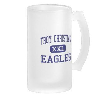 Troy Christian   Eagles   High School   Troy Ohio Coffee Mug