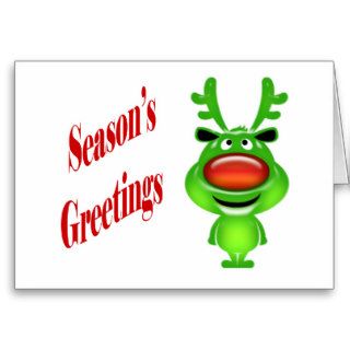 Funny business Christmas holiday wishes Greeting Cards