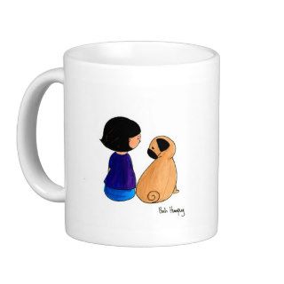 A Girl And Her Pug Mugs