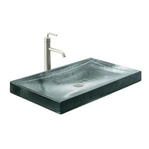 KOHLER Antilia Wading Pool Self Rimming Bathroom Sink in Ice K 2369 B11