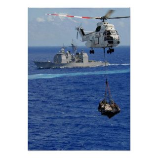 AS 332 Super Puma Helicopter Posters