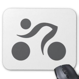 Cycling cool logo mouse pad