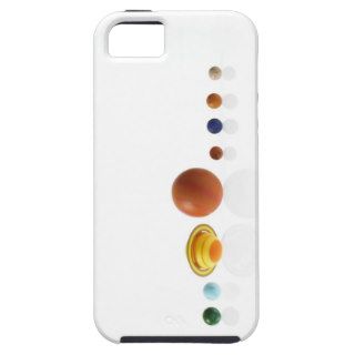 Solar system planets on white background 2 iPhone 5 cover