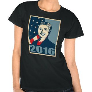 Hillary Clinton For President 2016 T Shirt