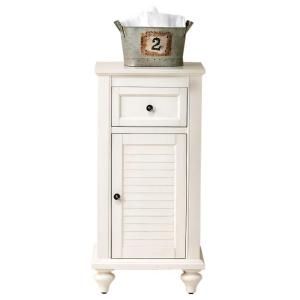 Home Decorators Collection Hamilton 35 in. H x 17 in. W Linen Storage Cabinet in Antique White 0567300410