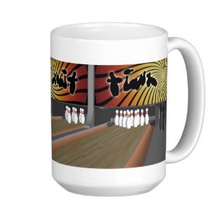 3D Model Bowling Alley Coffee Mug