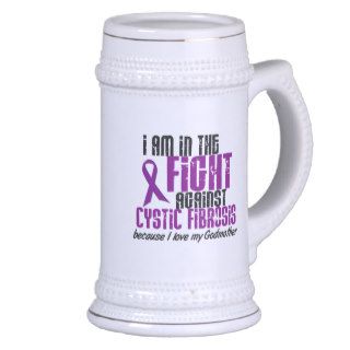 In The Fight Against Cystic Fibrosis GODMOTHER Coffee Mugs