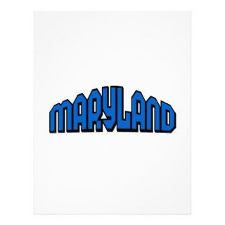 Maryland Custom Letterhead