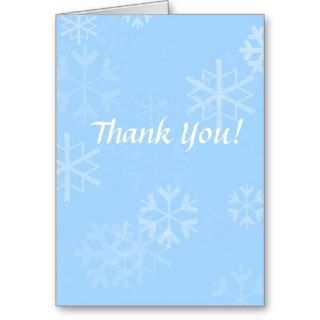 Thank you template card