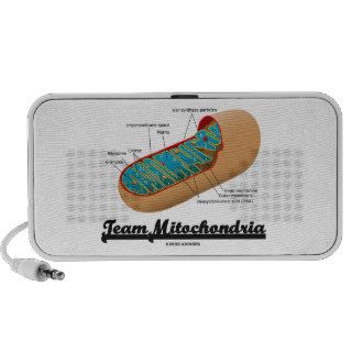 Team Mitochondria (Mitochondrion Humor) iPhone Speaker