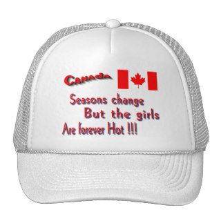 canada hot girls dudes trucker hat