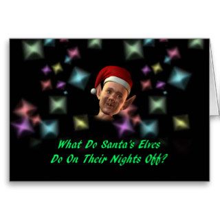 What Do Santa's Elves DoCard