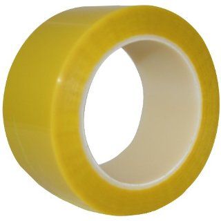 Maxi 750 Polyester/Silicone High Performance Platers Tape Roll, 2.8 mil Thick, 72 yds Length, 1" Width, Yellow Adhesive Tapes