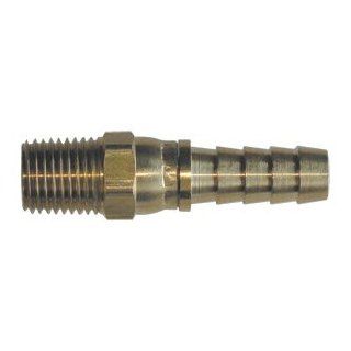 Interstate Pneumatics FMS144 1/4 Inch MPT x 1/4 Inch Male Swivel Barb Connector   Air Tool Fittings  