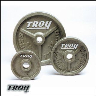 Troy Wide Flanged Olympic Weight Plates   45 Pound   1 Pair  Sports & Outdoors