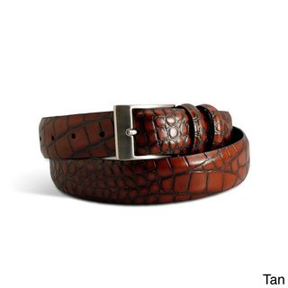 Marco LTD Men's Croc Leather Dress Belt Men's Belts
