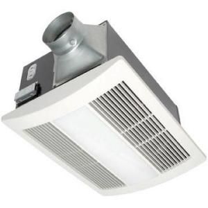Panasonic WhisperWarm 110 CFM Ceiling Exhaust Bath Fan with Light and Heater FV 11VHL2