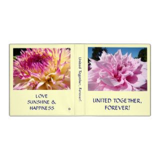 United Together Forever Photo Memory Book gift 3 Ring Binders