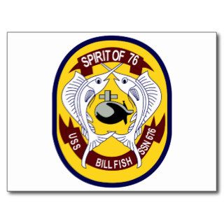 USS Billfish (SSN 676) Post Card