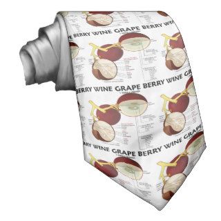 Wine Grape Berry (Anatomy) Neckties