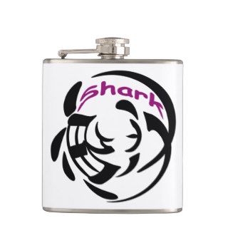 鮫 = Sharks Hip Flasks