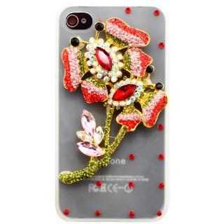 NEX IP4PC3AD248 3D Crystal Dazzle Case for iPhone 4/4S 1 Pack   Reatil Packing   Design Cell Phones & Accessories
