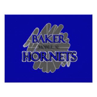 Baker High School Hornets   Mobile, AL Custom Invite