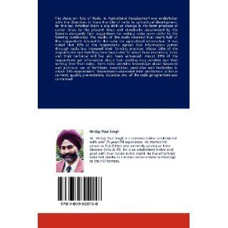 Radio in Agricultural Development Farm Radio Popular in Hills and Mountains Hirday Paul Singh 9783659300158 Books