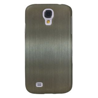 Brushed Aluminum Galaxy S4 Cover