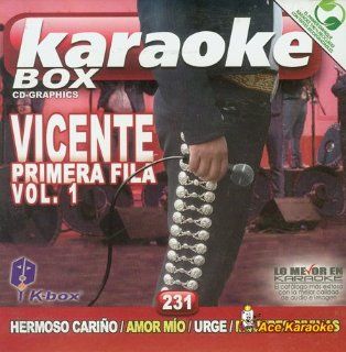KBO 231 Vicente Fernandez Primera Fila Vol 1(Karaoke) Music