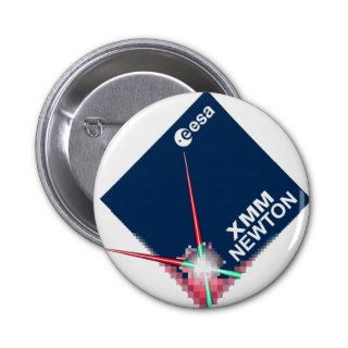 XMM Newton X Ray Observatory Pinback Button