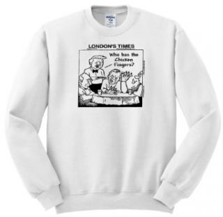 Londons Times Funny Food Coffee other Digestibles   Chicken Fingers   Sweatshirts Clothing