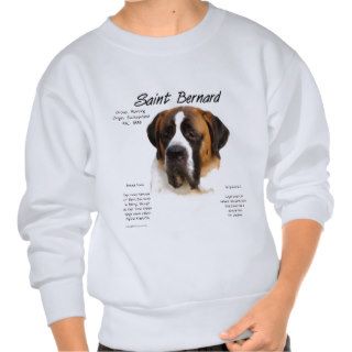 Saint Bernard (smooth) History Design Sweatshirts