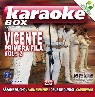 KBO 232 Vicente Fernandez Primera Fila Vol 2(Karaoke) Music