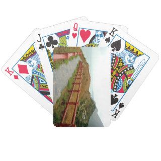 A journey begins with a single step poker cards