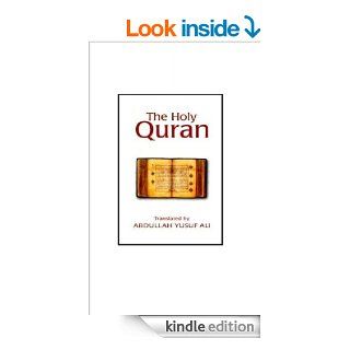The Meanings Of The Holy Qur'an   Yusuf Ali eBook Allah God, Abdullah  Yusuf Ali  Kindle Store