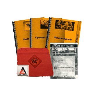 Allis Chalmers D17 Diesel, (S/N 0 24000) Deluxe Tractor Manual Kit Jensales Ag Products Books