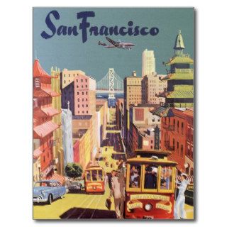 Vintage Change of Address San Francisco California Postcard