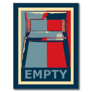 Eastwooding the Obama Chair Funny Political Postcards