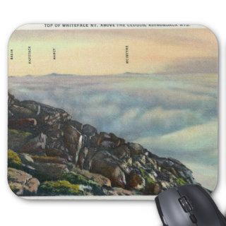 View of Other Adirondack Mts above the Clouds Mousepad