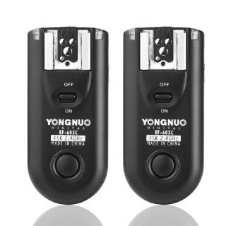 Yongnuo RF 603 C1 2.4GHz Wireless Flash Trigger for Pentax K20D K200D K10D K100D Canon Rebel 300D/350D/400D/450D/500D/550D/1000D Series LF238  Photographic Lighting Slave Remote Triggers  Camera & Photo