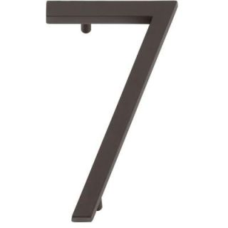 Atlas Homewares Modern Avalon Collection 4.5 in. Oil Rubbed Bronze Number 7 AVN7 O