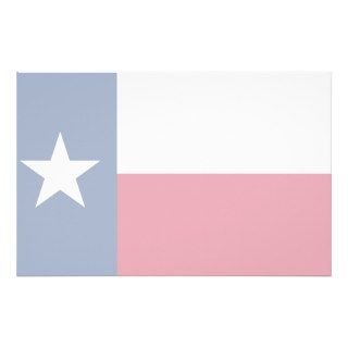 Texas Flag Custom Stationery